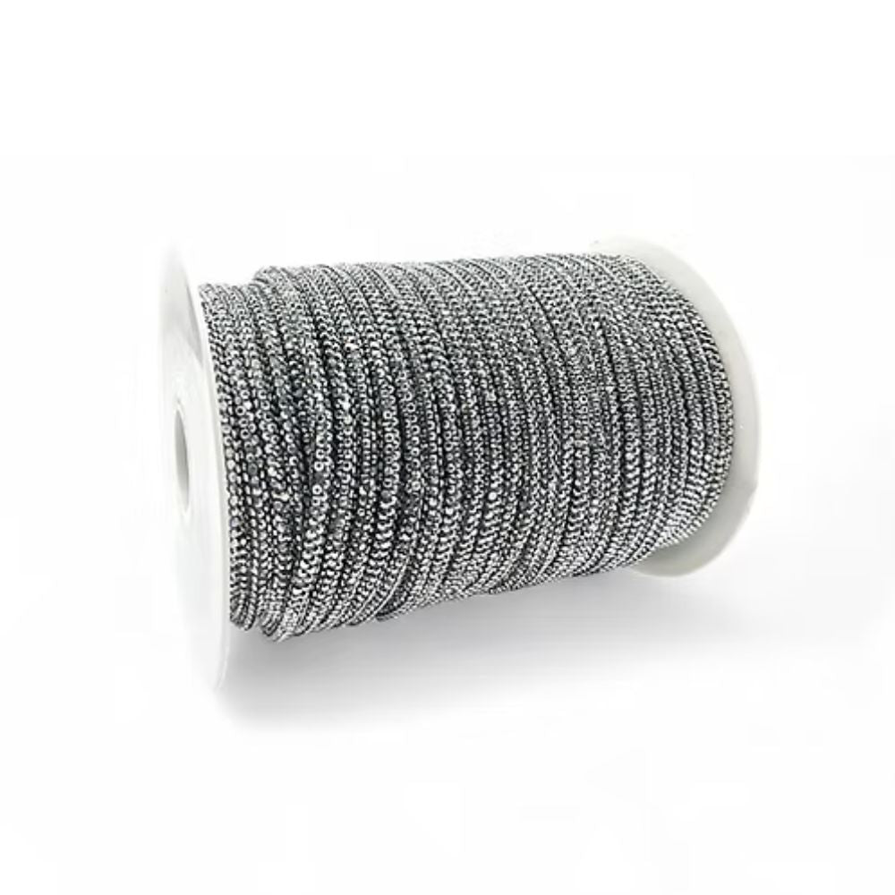 Rhinestone tubular ø 4 mm