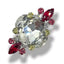 Application with glass stones item MC086B