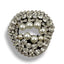 Coral and rhinestone applications item FM10196