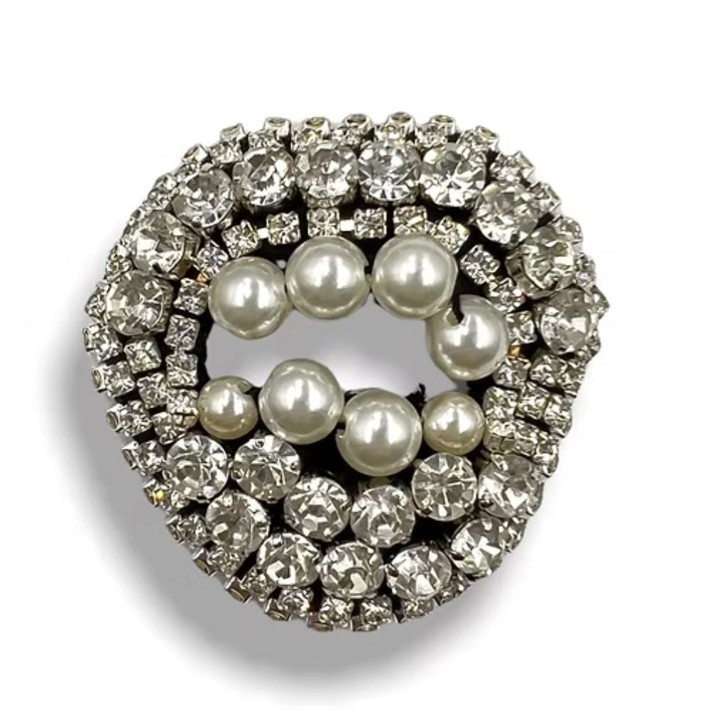 Coral and rhinestone applications item FM10196
