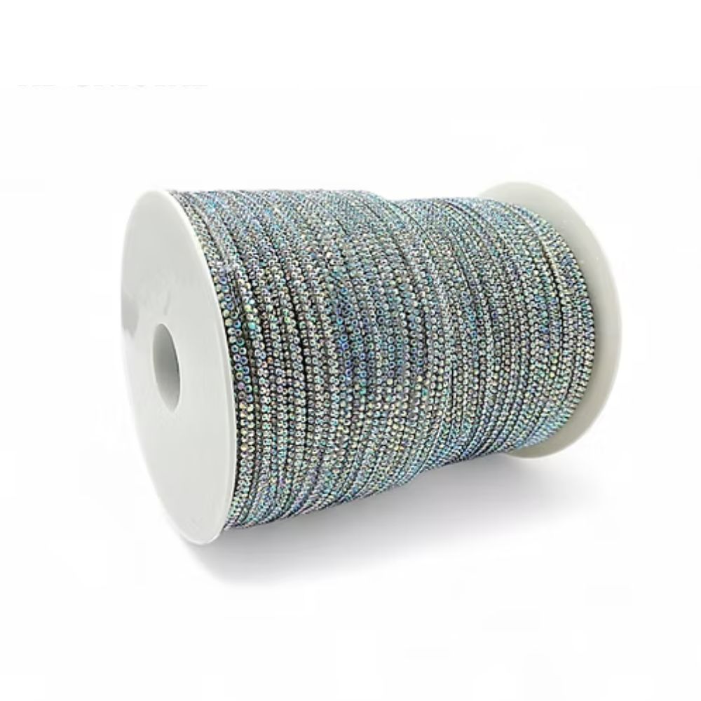 Rhinestone tubular ø 4 mm