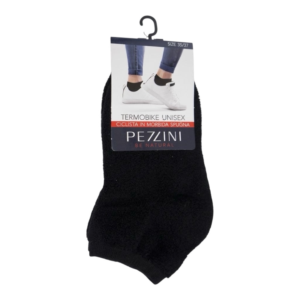 Unisex thermobike short socks with super soft inner sponge, 12 pairs
