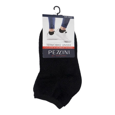Unisex thermobike short socks with super soft inner sponge, 12 pairs