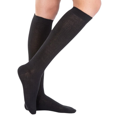 Calza lunga donna caldo cotone articolo 610 Meritex paia 12