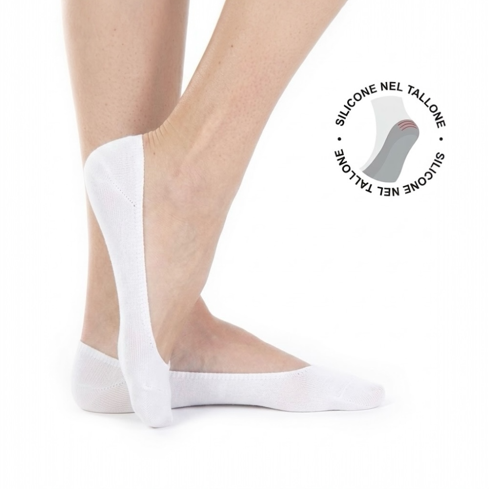 Unisex silicone insole sock in the heel item 664 pairs 12