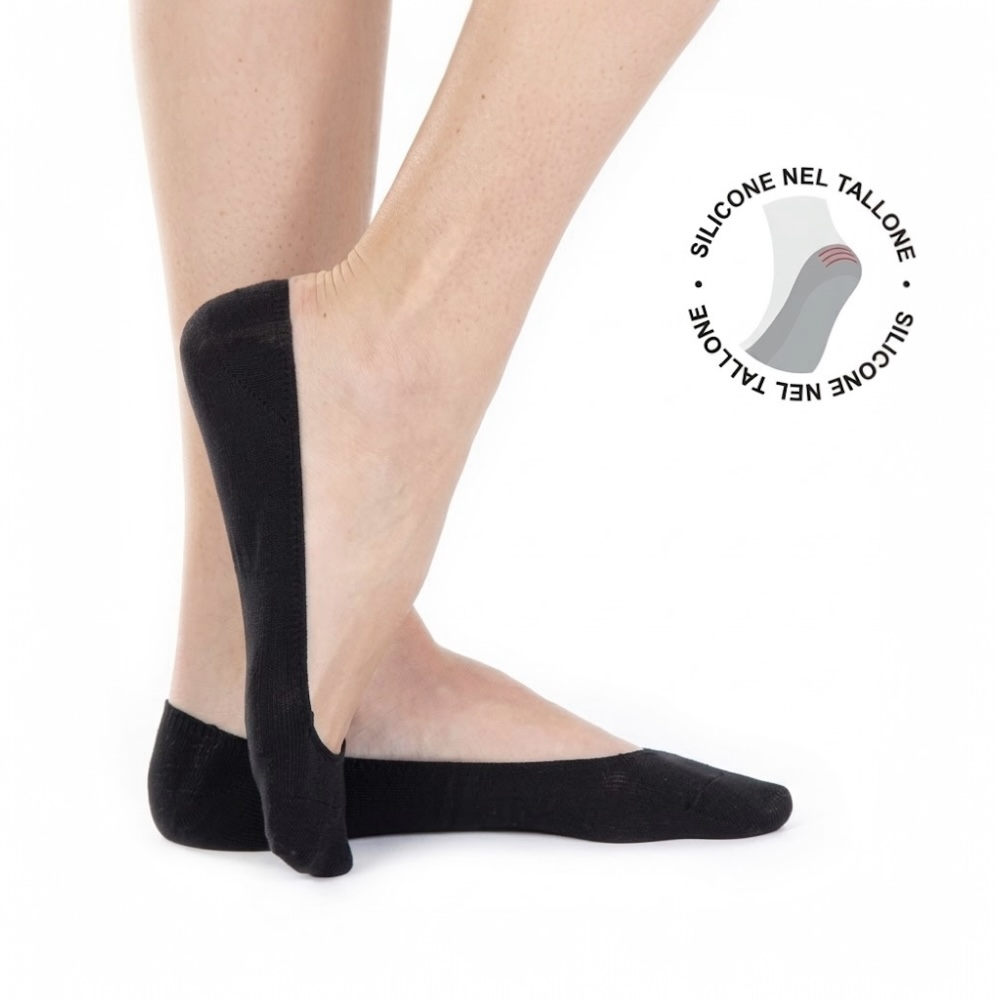Unisex silicone insole sock in the heel item 664 pairs 12