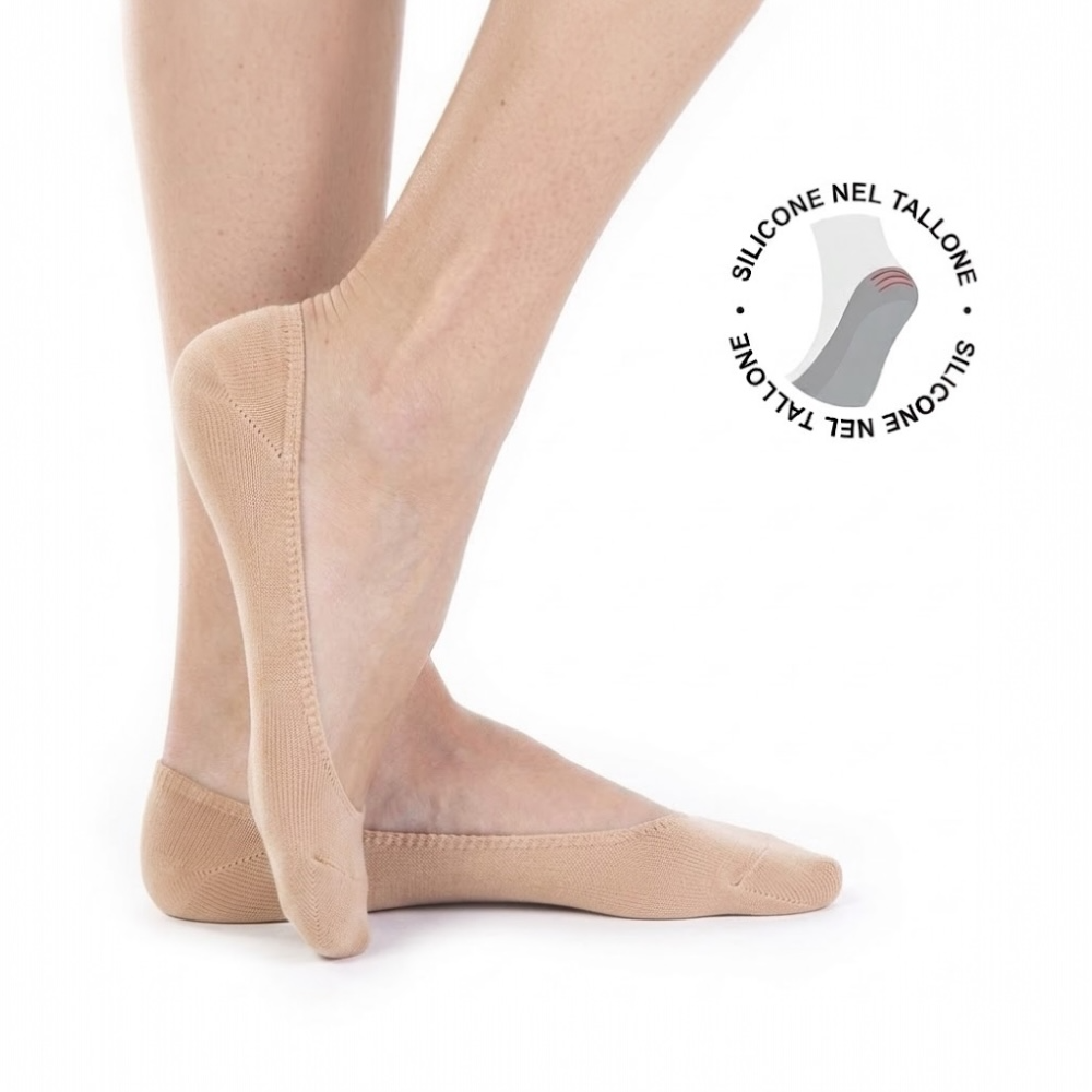 Unisex silicone insole sock in the heel item 664 pairs 12