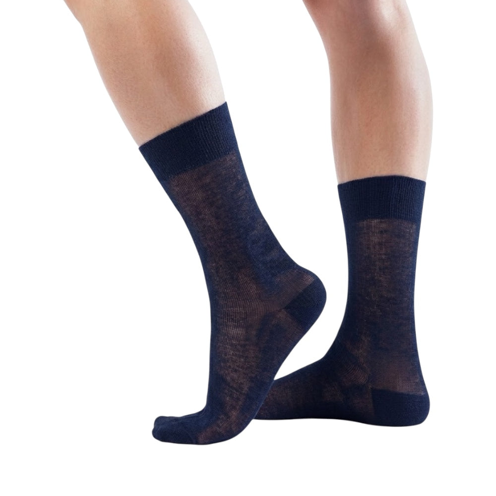 Men's short socks made of Scottish yarn, item Ucz-perfetto, 6 pairs