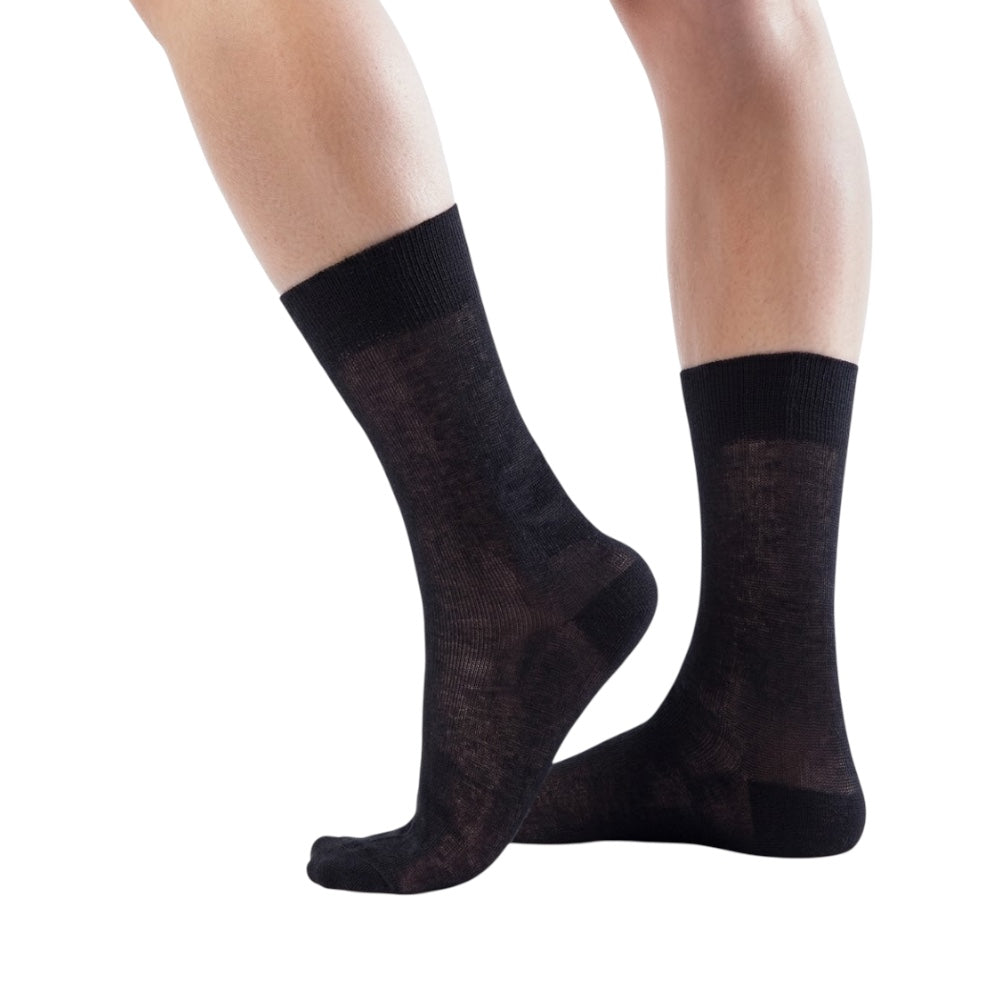 Men's short socks made of Scottish yarn, item Ucz-perfetto, 6 pairs