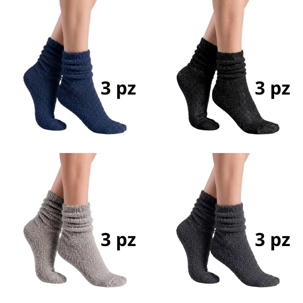 Women's soft angoretta sock item Dcz-605 Pezzini 12 pairs