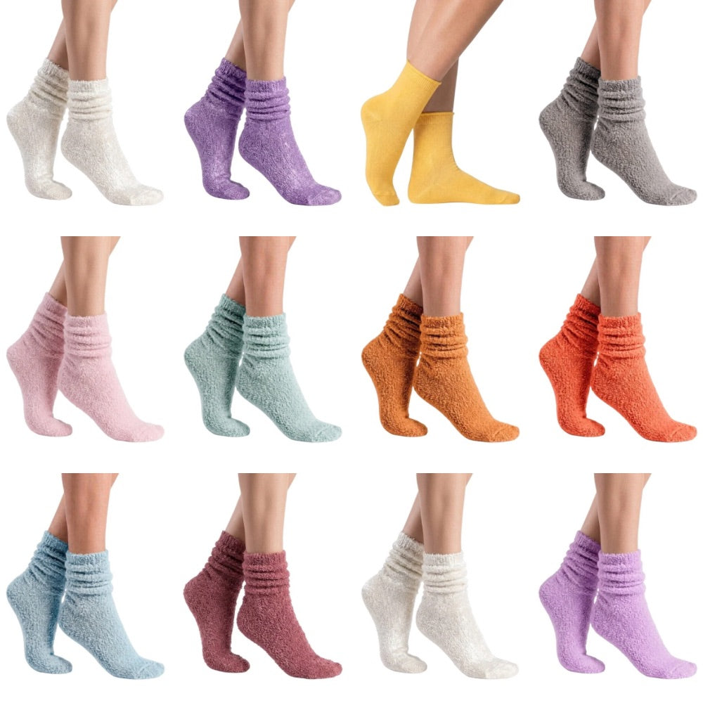 Women's soft angoretta sock item Dcz-605 Pezzini 12 pairs