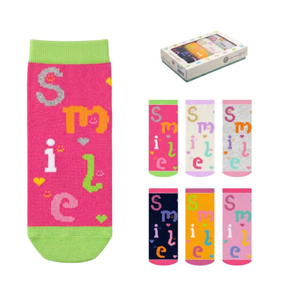 Calzino antiscivolo baby cotone fantasia femminuccia articolo 7710 paia 6
