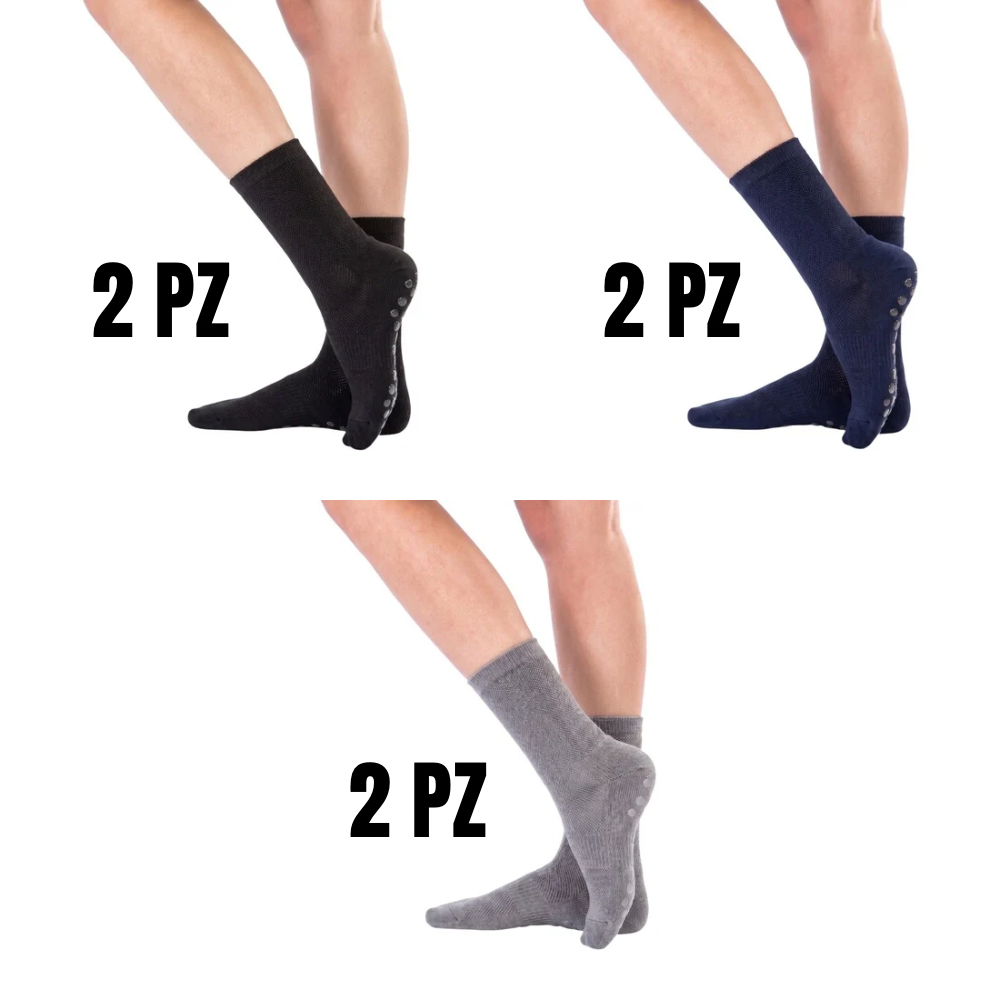 Women's non-slip socks, item 990 Meritex, 6 pairs
