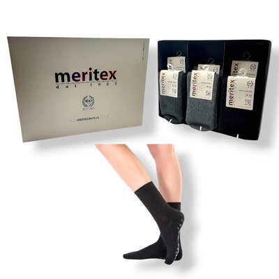 Calzino antiscivolo donna articolo  990 Meritex paia 6