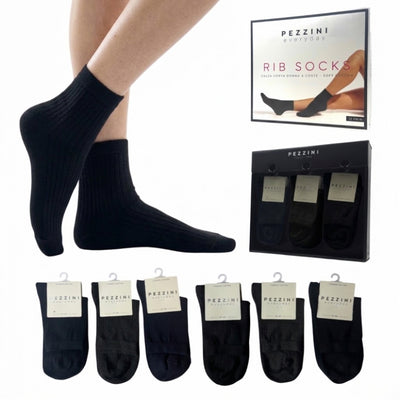 Calzino donna caldo cotone costa articolo DCZ-303 Pezzini paia 12