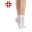 Cotton Relaxing Cuffed Sanitary Sock, Item Dcz-550, 12 Pairs, Pezzini