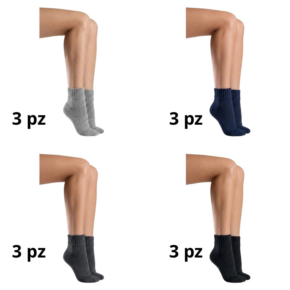 Women's soft sock item Dcz-604 Pezzini 12 pairs