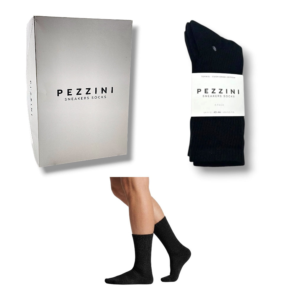 Calzino tennis spugna unisex articolo MCZ 131 paia 3
