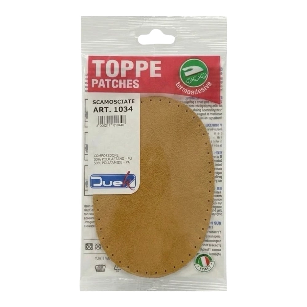 Iron-on suede patches item 1034
