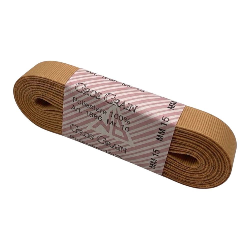Gros grain n 3 h cm 1.5 100% polyester article 1686/3 10 meters