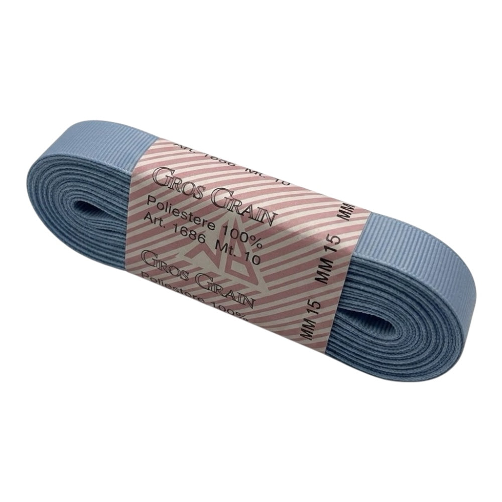 Gros grain n 3 h cm 1.5 100% polyester article 1686/3 10 meters