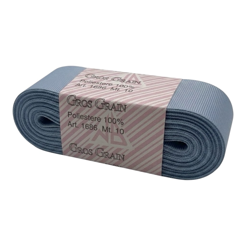 Gros grain n 9 h cm 4 100% polyester article 1686/9 10 meters