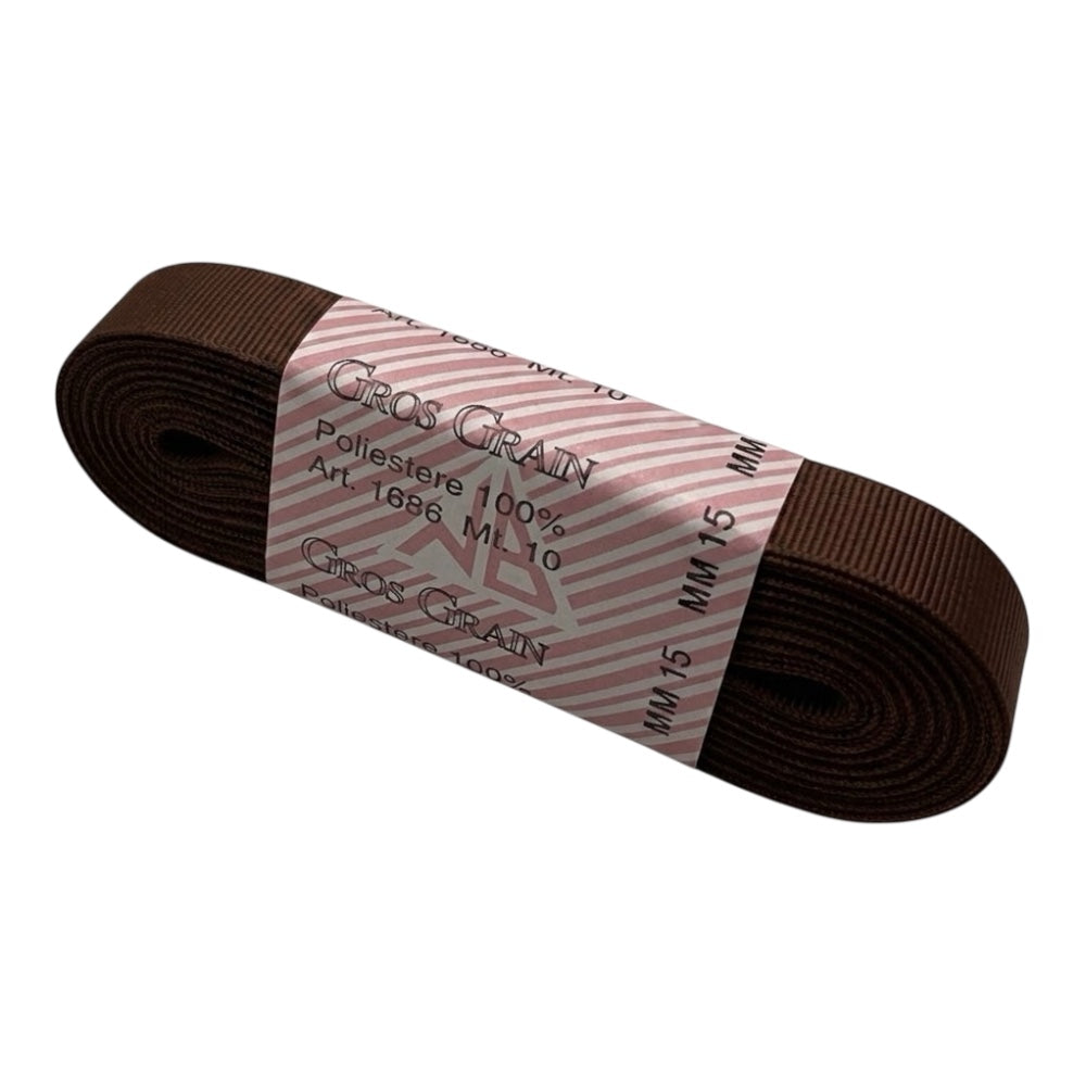 Gros grain n 3 h cm 1.5 100% polyester article 1686/3 10 meters