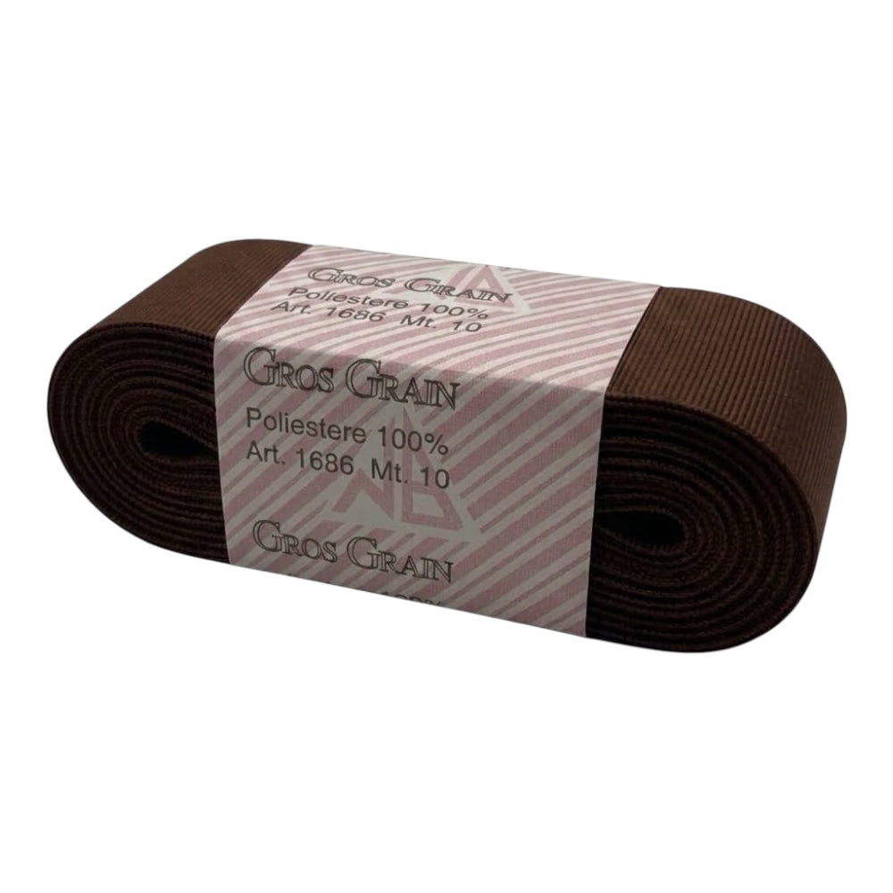 Gros grain n 9 h cm 4 100% polyester article 1686/9 10 meters