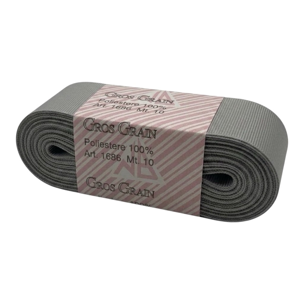 Gros grain n 9 h cm 4 100% polyester article 1686/9 10 meters