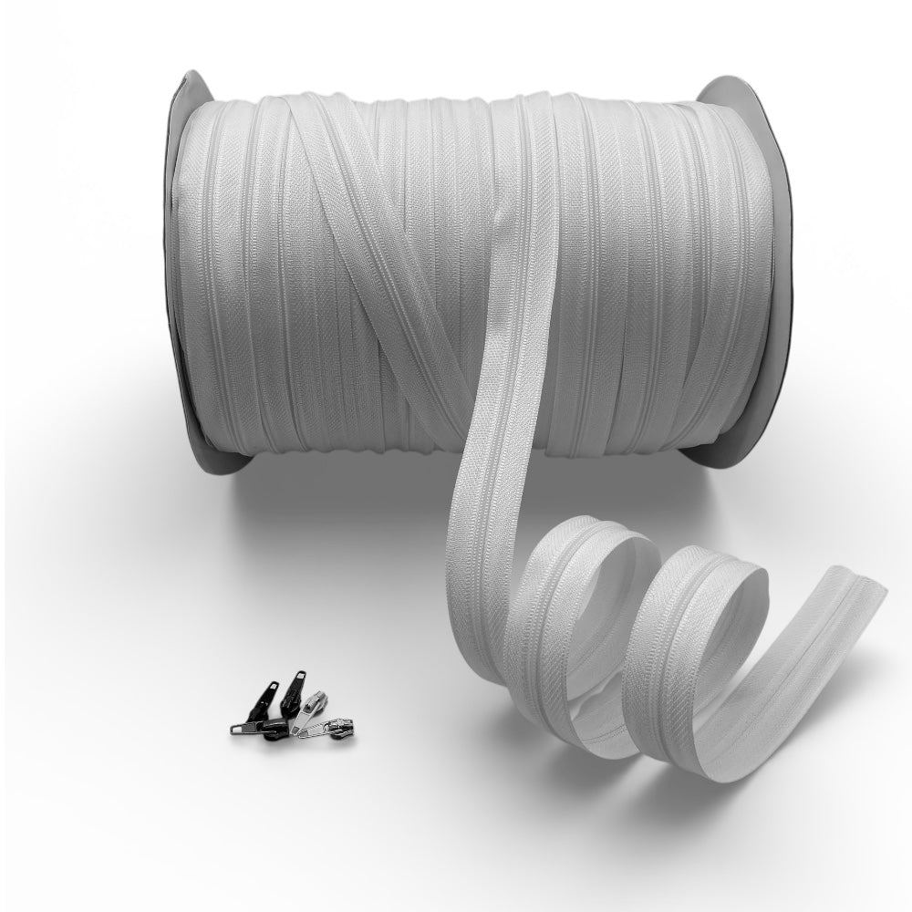 3mm continuous spiral nylon chain zipper