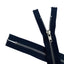 18cm nickel silver zipper with 4mm chain