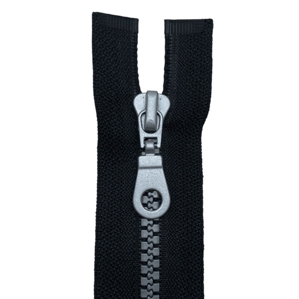 70cm divisible plastic chain zipper, 6mm article 1184/6/70