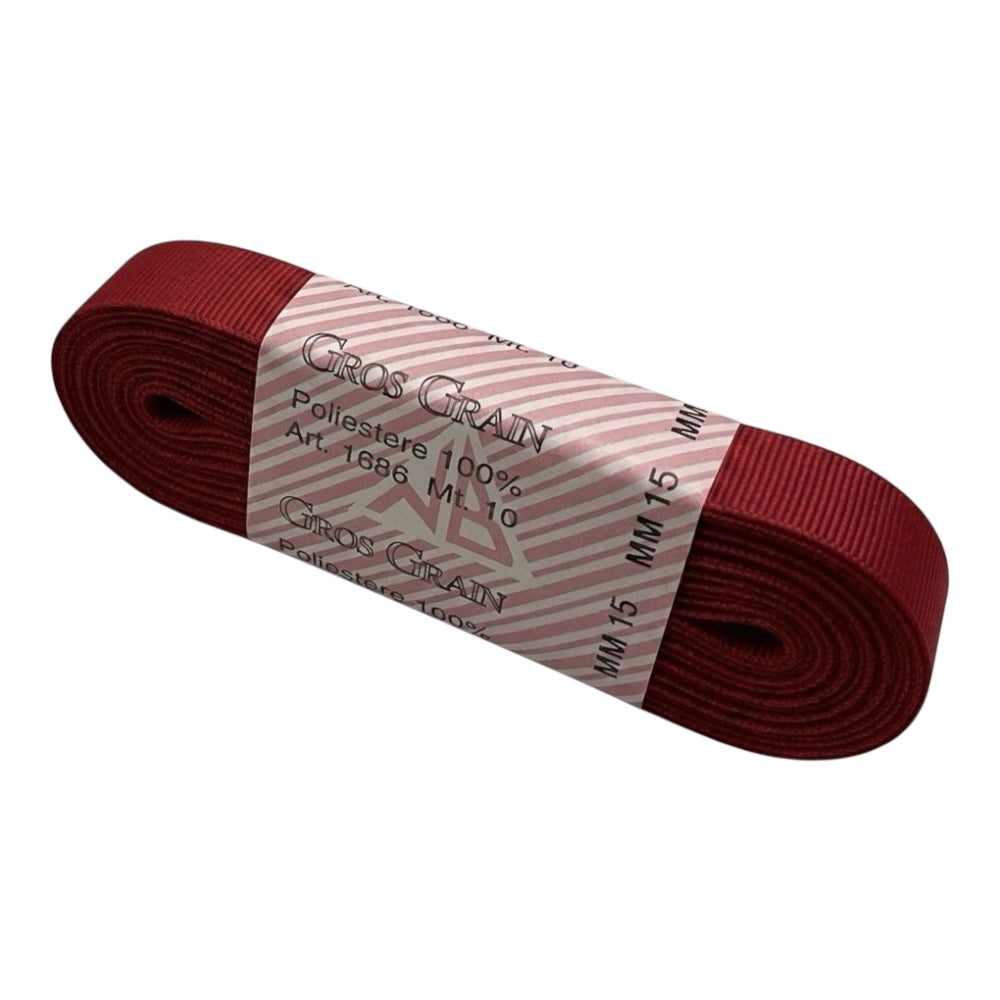 Gros grain n 3 h cm 1.5 100% polyester article 1686/3 10 meters