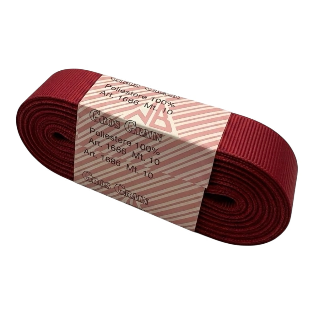 Gros grain n 7 h cm 3 100% polyester article 1686/7 10 meters
