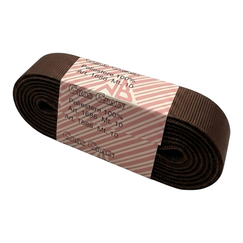 Gros grain n 7 h cm 3 100% polyester article 1686/7 10 meters