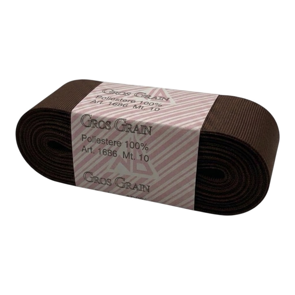 Gros grain n 9 h cm 4 100% polyester article 1686/9 10 meters