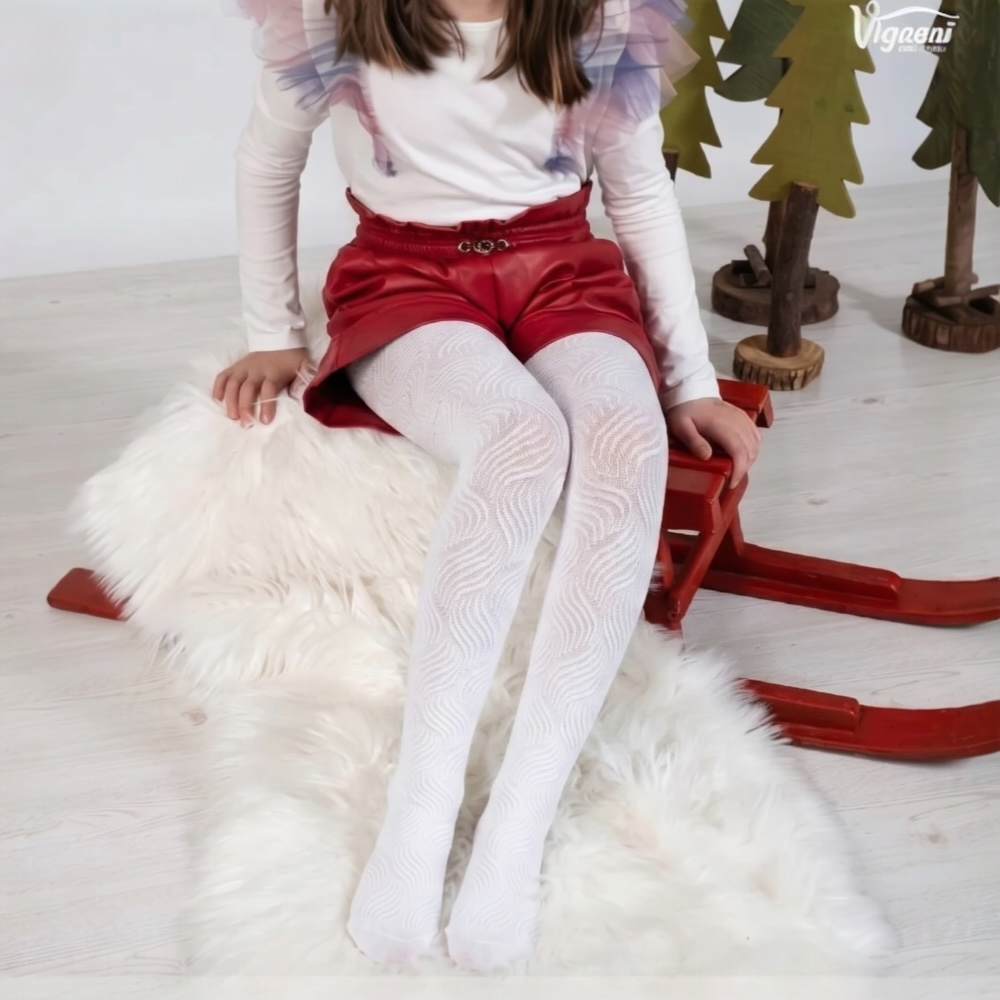 Collant bimba micro fantasy  in microfibra Articolo Amalfi Vignoni paia 3