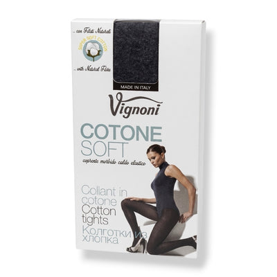 Vignoni Women's Warm Cotton Tights 120 Denier (Sizes 2-3-4)