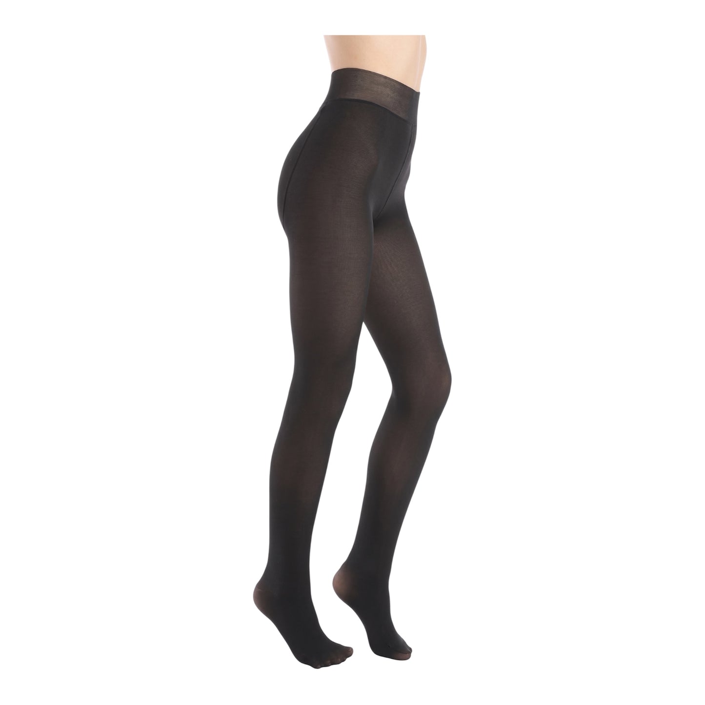 Women's thermal tights with a sheer effect, item 907 Meritex