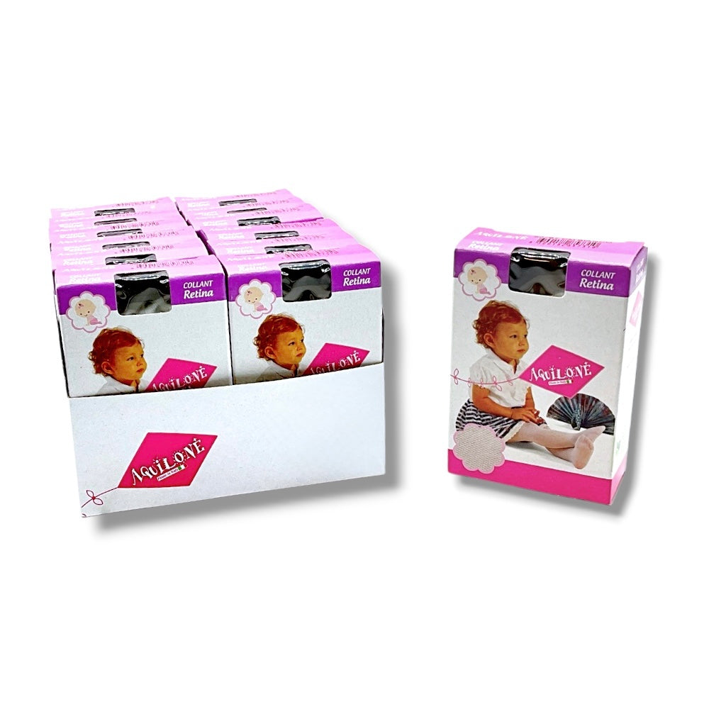 Collant microrete neonato articolo Neoretina Aquilone paia 12