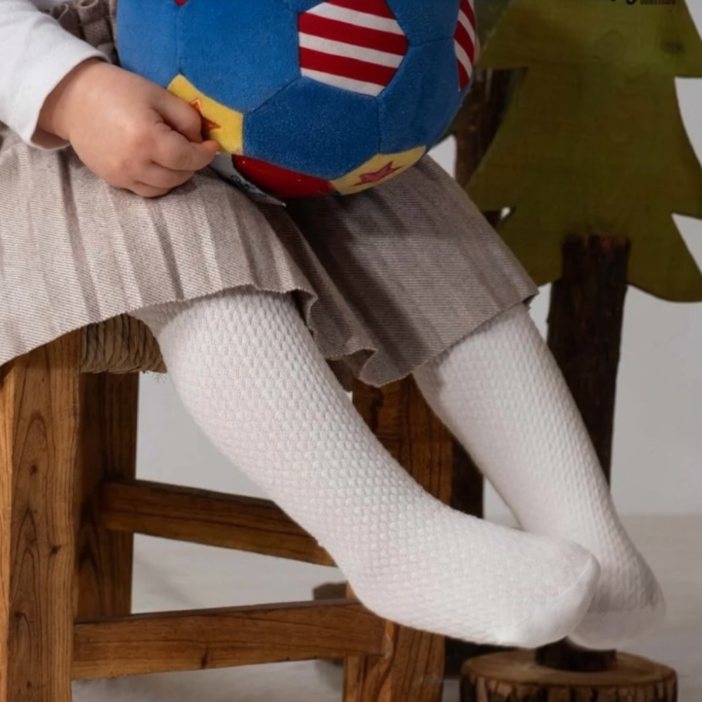 Ayas Vignoni microfiber baby girl tights, 3 pairs