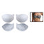Anatomical padded band cup with differentiated thickness, item C003
