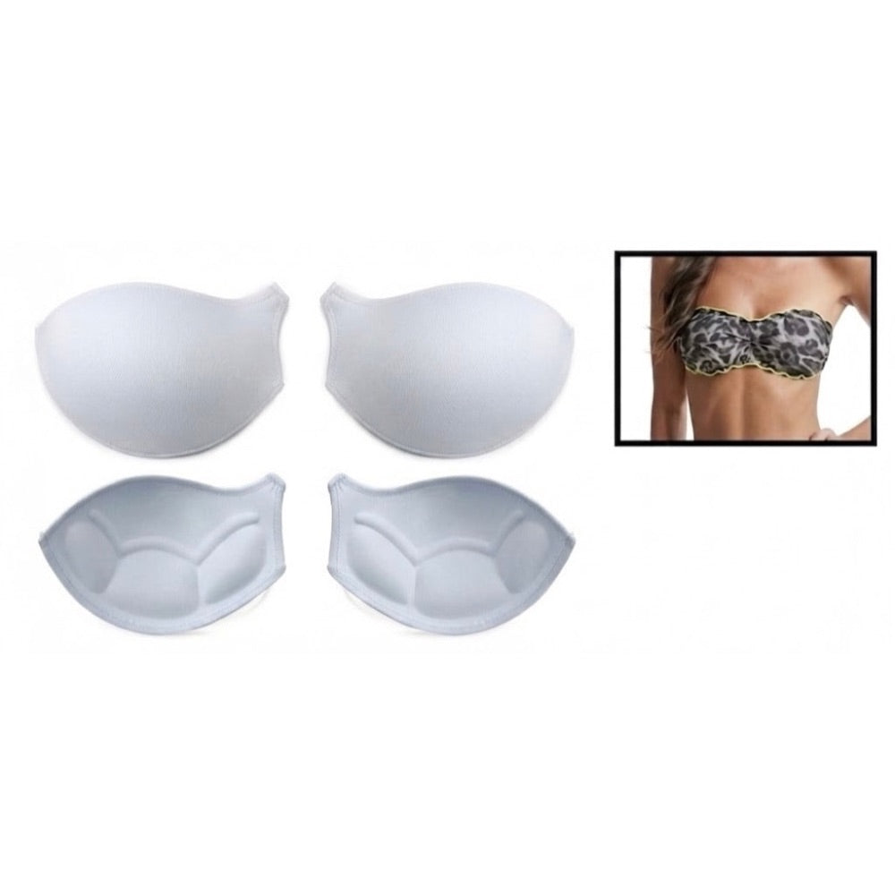 Anatomical padded band cup with differentiated thickness, item C003