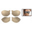 Anatomical padded band cup with differentiated thickness, item C003