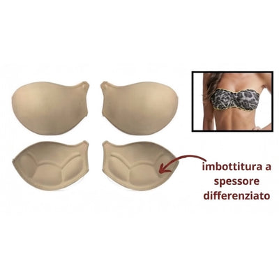 Coppa fascia anatomica imbottita spessore differenziato articolo C003