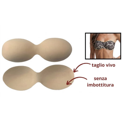 Coppa intera anatomica non imbottita articolo C004