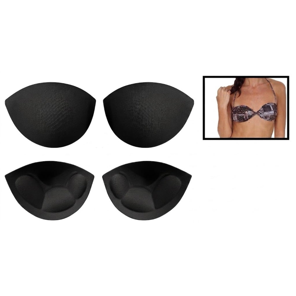 Anatomical oval padded push up cup item 800