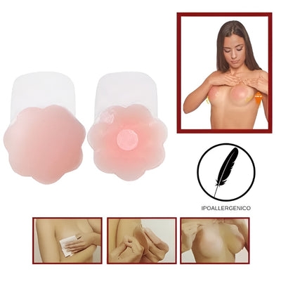 Copricapezzolo adesivo gel push up articolo 1209