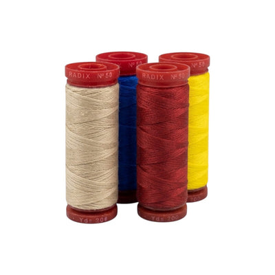 Cucirino spola cotone 100% 200 yrd articolo Radix 120