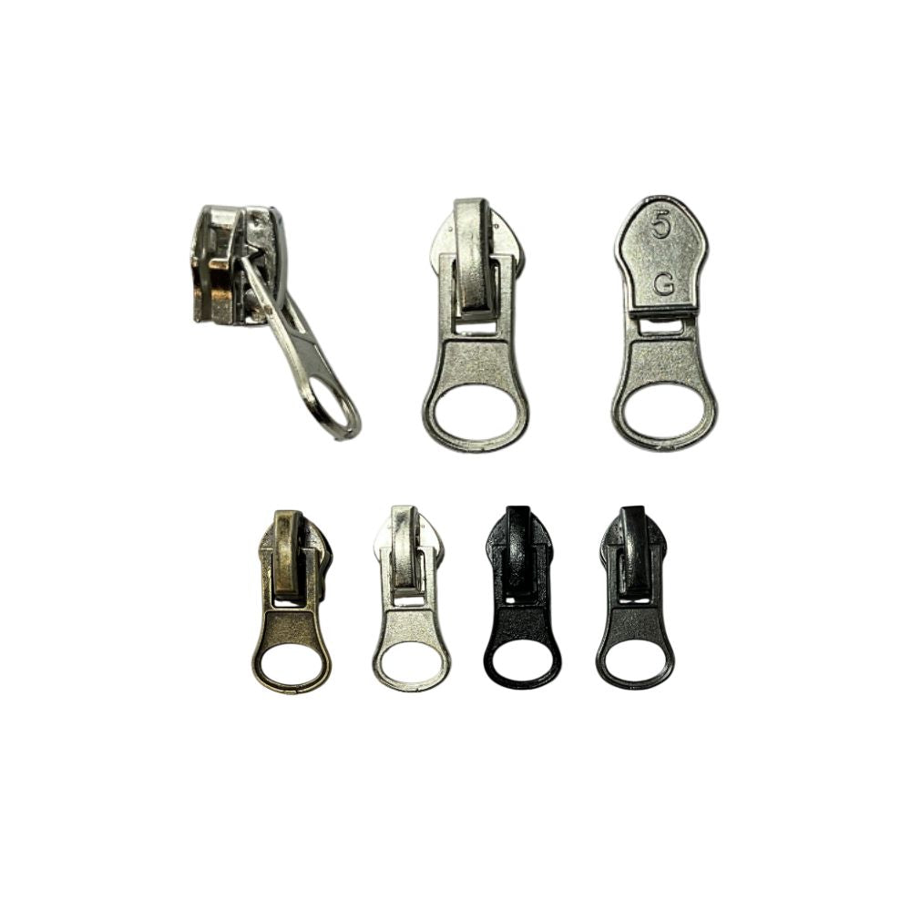5mm spiral chain zip slider